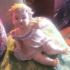 Vintage German Conta piano baby